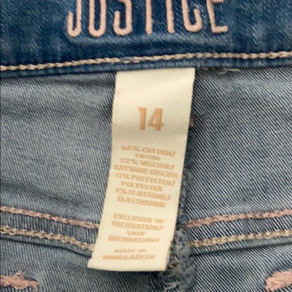 Justice for Girls Size 14 Shorts - Picture 3 of 4